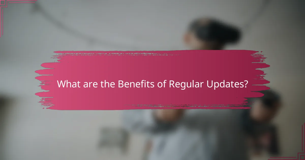 What are the Benefits of Regular Updates?
